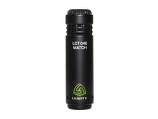 Lewitt   LCT 040 MATCH  - Microfone condensador de diafragma pequeno, Característica direcional: Cardióide, Máx. SPL: 135 dB, Sensibilidade: 18,8 mV / Pa, Faixa dinâmica: 115 dB (A), Requer alimentação fantasma de +48 V, ...