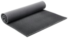 Adam hall Absorvente de Espuma Acústica 30mm  - Adam hall Absorvente de Espuma Acústica 30mm, Para o isolamento acústico de salas, Espessura do material: 30 mm, Tamanho: 200 x 100 cm, Cor: cinza, 