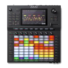 Akai Force  - Sintetizador e Sampler Akai Force, Akai Force é Standalone – sem computador necessário, Matriz de lançamento do clipe de 8 x 8 com LEDs RGB, 7 completo capacitivo multitouch display a cores, Entrad...