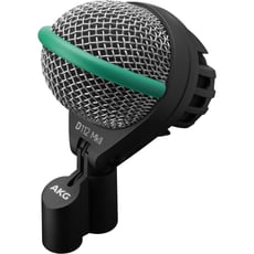 AKG D 112 MKII  B-Stock - Microfone para bateria AKG D 112 MKII, Diafragma grande microfone dinâmico com integrado flexível montagem e baixo volume de câmara de ressonância, Microfone dinâmico - padrão polar cardióide, Resp...