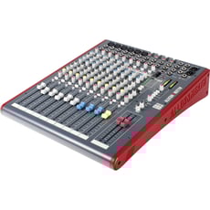 Allen & Heath ZED-12FX  B-Stock - 6 entradas de microfone / linha, 3 entradas estéreo duplas, Pré-amplificador DuoPre com faixa de ganho de 69 dB, 4 Aux Sends, Envio e Retorno USB, Inserir por canal, 
