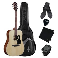 Alvarez  RD26S-AGP Pack  - Cor	Natural, Marca	Alvarez, Comprimento Escala	648 (mm), Nº de Trastos	20, Corpo	Dreadnought, 