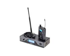 ANT MIM 20  B-Stock - Sistema In-Ear stéreo UHF, Sistema de arranque, Faixa de freqüência UHF 823 - 832 MHz e UHF 863 - 865 MHz, 96 canais (8 grupos de 12 canais cada), 2 entradas combinadas (tomada XLR / 6,3 mm), Mono ...