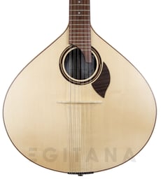 APC GF312LS  - Tampo Spruce Maciço com MOP, Aros e Fundo Pau Santo Maciço, Braço Mogno, Escala African Blackwood, Estojo Incluído, 
