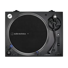 Audio Technica AT-LP140XP Black  - Plataforma giratória com Direct Drive, Gira-discos profissional e manual com acionamento direto, Motor poderoso, Plataforma giratória de baixa ressonância e com amortecimento de vibrações em alumín...