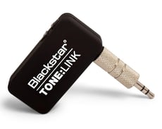 Blackstar Tone LINK Bluetooth Audio Receiver  - Bluetooth áudio Receiver, Conecta Bluetooth -dispositivos com amplificadores, Até dois Bluetooth dispositivos simultaneamente, Controles de Volume e Reprodução/Pausa, Dimensões: 50 x 25,5 x 11 mm, ...