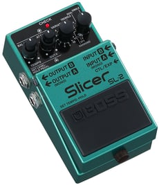 BOSS SL-2 Pedal <b>SLICER Caixa de Ritmos</b> - BOSS SL-2 Pedal SLICER Processador Audio Patterns com Porta USB, 88 Patterns Ritmo + 48 kHz 32-bits + Importação Ritmos por USB, Famoso efeito BOSS SLICER num pedal inovador e revolucionário, Produ...