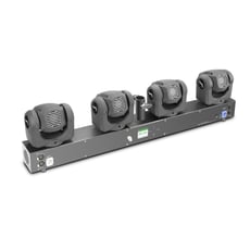 Cameo HydraBeam 4000 RGBW  - Com 4 cabeças móveis de LED quádruplo reguláveis individualmente de 32 W RGBW, 5 modos DMX, Controle de som e operação automática com 16 programas de efeito impressionante, Display colorido com 4 b...