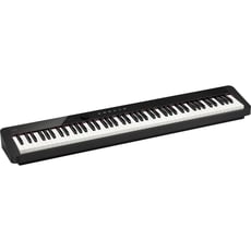 Casio  PX-S1100BK  - Design único e compacto, Teclado inteligente de ação de martelo, Suporta áudio Bluetooth e MIDI (via adaptador embutido), 18 sons, 192 vozes de polifonia, Funções de camada e divisão, 
