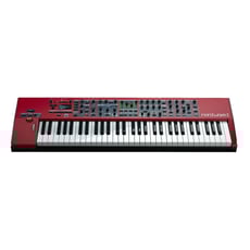 Clavia Nord Wave 2 61-Key Performance Synthesizer B-Stock  - Quatro sintetizadores independentes em um, Uma variedade de tipos de oscilador e som, Seis tipos de filtro separados, Arpeggiator e portão polifônicos avançados, Programas de memória (sons únicos):...