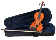  Cremona Cervini HV-100 1/4  - Violino Cervini by Cremona HV-100, Tamanho 1/4, Spruce top, Maple b&s, Inclui estojo e arco, 