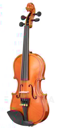 Cremona Cervini HV-100 1/16  - Violino de 1/16, Excelente qualidade para estudantes na sua fase inicial, Cervini by Cremona, Spruce top, Maple b&s, Includi Estojo, arco e resina., 