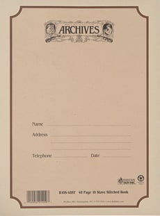 Daddario  Caderno Pauta/Tab/Chord GTAB-48ST - Arquivos de papel manuscrito de música é a melhor qualidade disponível. O Archives utiliza o mesmo tipo de papel de pH balanceado usado pela Biblioteca do Congresso, garantindo que suas composições...