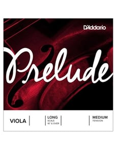 Daddario  Corda Viola Prelude J914 L M Do - Daddario J914 LM C, As cordas Prelude são a escolha preferida do educador para as cordas dos alunos devido à sua mistura única de tom quente, durabilidade, e valor. As cordas Prelude têm o som mais...