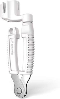 D´Addario  DP0002W  - Ergonomicamente projetado para uso eficiente e confortável, Troca fácil de cordas com tesoura embutida, extrator de pino de ponte e enrolador de estaca, Clippers de aço temperado, Compatível com pr...