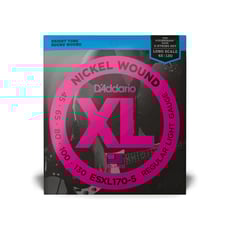 D´Addario  EXL170-5  - Medidor de luz regular, Nickelwound, Grande escala, Medidores: 0,045 - 0,130 , 