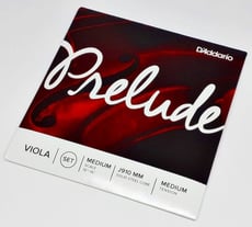Daddario  J910-MM Prelude Viola - Suitable for body lengths from 15 - 16, A and D strings: Aluminium on steel core, G and C strings: Nickel on steel core, Tension: Medium, 