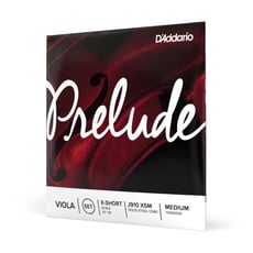 Daddario  J910-XSM Prelude Viola - Núcleo: Aço sólido, Em bobinas:, Um fio - Alumínio, Cordel D - Alumínio, Cordel G - Níquel, Cordel C - Níquel, 
