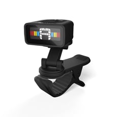 Daddario  PW-CT-13 Micro Universal Tuner - Montagem com clipe para fixação rápida ao instrumento e posicionamento flexível do visor, Resposta tonal rápida e alta precisão de ajuste, Tela brilhante, giratória de 180 graus, multicolorida com ...