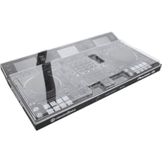 Decksaver DDJ-RZX  - Cobertura contra poeira, Apto para Pioneer DDJ-RZX, Protege contra poeira, sujeira, líquidos e choque, Material: Policarbonato, Personalizado, Como uma segunda pele no equipamento, os cabos não pre...