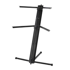 Die Hard   DHKS10BK B-Stock - Materiais de construção: Alumínio - Aço, Altura: 1040 mm, Profundidade dos braços: inferior 440 mm - superior 390 mm, Peso: 7,5 kg, Carga máxima: nível inferior 25 kg - nível superior 20 kg*, * qua...