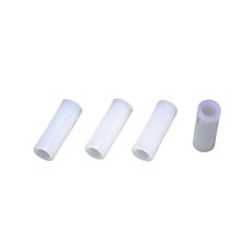 Dixon Macarrão PSYV-T2-HP branco  - Macarrão branco para suporte de prato de 6mm. 4 unidades, 