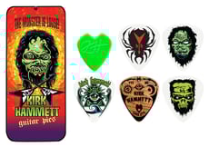 Dunlop Caixa em metal com 6 palhetas KIRK HAMMETT  - Caixa em metal com 6 palhetas KIRK HAMMETT, 