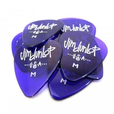 Dunlop Gels Purple Medium 12 Pack  - PACK DE 12 PALHETAS DUNLOP GELS 486PMD, 