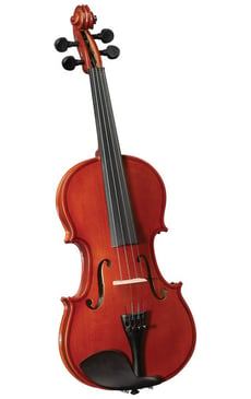  Cremona Cervini HV-100 1/8  - Violino Cervini by Cremona HV-100, Tamanho 1/8, Spruce top, Maple b&s, Inclui estojo e arco, 