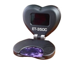 Egitana ET 350C  - Digital Tuner clipe, Luz de fundo verde e vermelho, item de afinação: cromática, modo de sintonia: automático, frequência a4: 440 Hz, Pick Up modo: sensor de vibração, 