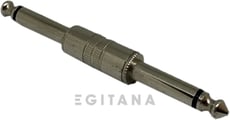 Egitana Jack/Jack Mono Adaptador  - Egitana Adaptador jack para jack, Mono, 6.3mm jack macho, 