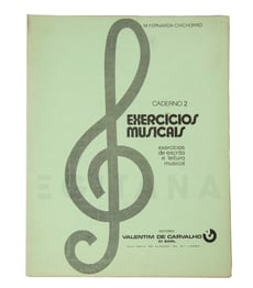 Egitana Livro Exercícios Musicais 2 Fernanda Chichorro  - 