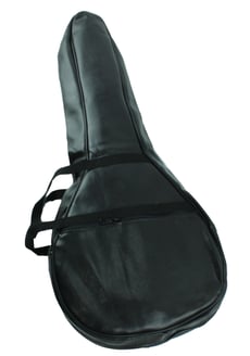 Egitana Saco Bandolim Simples Napa  - Cor: Preto, Saco em Napa, Comprimento interno: 69cm, Largura inferior interna: 28cm, Altura 6cm, Bolsa com fecho, 