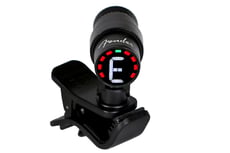 Fender Bullet Tuner  - Sistema de ajuste baseado em vibração, Tela colorida de LED, Braçadeira forte, Modo de suspensão automática de 10 minutos para preservar a vida útil da bateria, Clique no botão liga / desliga duas ...