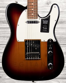 Fender Player Series Tele PF 3TS  B-Stock - Corpo em Alder, Braço em Maple, Escala em Pau Ferro, Perfil do braço: Modern C, Raio do braço: 241mm (9.5), Escala: 648 mm (25.51), 