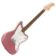 Fender  SQ Aff. Jazzmaster Burg. Mist  - Design lendário com jogabilidade suntuosa, cortesia de uma construção leve e fina, Friccione sem esforço graças a um braço de bordo em forma de C e escala de louro lisa, Versatilidade tonal possibi...