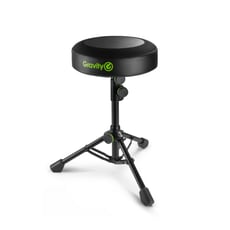 Gravity FD SEAT 1  - Cadeira versátil para músicos, Continuamente ajustável, Bloqueio de ajuste de altura, Assento respirável, Construção metálica robusta, Pés grandes para uma boa estabilidade, 