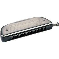 Hohner Chrometta 10 C 40  - Harmónica cromática, 40 palhetas, Pente de plástico, Design robusto, 