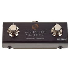 HoTone FS-1 Ampero Switch  - HoTone FS-1 Ampero Switch, controlador de pedal duplo ultracompacto e leve, Controlador de pedal momentâneo projetado não apenas para Ampero, mas também para outros dispositivos com suporte a contr...