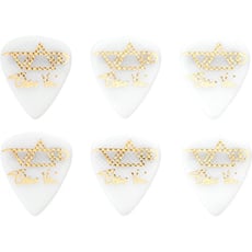 Ibanez Steve Vai Pick Set WH  - Pick Set, Original Ibanez Steve Vai escolhe picaretas, Conjunto de 6, Espessura 1,00 mm, Cor: branco, 