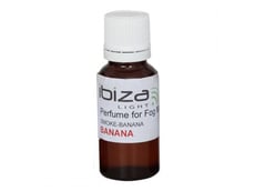 Ibiza Líquido concentrado de Banana para Máquina de Fumos - Fragrância p/ líquido de fumos, Perfume: Banana, Solução concentrada, Adequado p/ 5 Litros líquido, 
