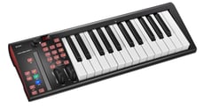 Icon  iKeyboard 3X  - Teclado USB MIDI Controller com Touchfader, Tecla de transporte iluminada atribuível, Modulação e jog wheel de pitch, Protocolo de Controle Mackie, 