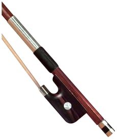 J. LaSalle Brazilwood Student LB-10C 1/4  - Pau de pau-brasil redondo e resistente, com excepcional equilíbrio e flexibilidade para entonação cristalina, O envoltório almofadado antiderrapante tradicional de pele de carneiro oferece o confor...