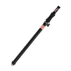 JBL Gas Pole Preto  - Suporte para Coluna JBL Gas Pole Preto, Preto, Altura: 38 - 58 (965mm - 1473mm), Capacidade de peso: 75 lbs. (34 kg), Topo: 38mm poste com adaptador de 35mm, Parte de baixo: M20x2.5mm roscado, 