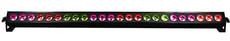 Karma Barra LED 24x 3W – DMX  - Suporte de fixação, Materiais de Construção: Alumínio, Número de canais DMX: 24, Efeito Dimmer: 0 a 100%, e vice-versa, Função Strobe, Tipo de operação: Música automático + tempo + DMX, 