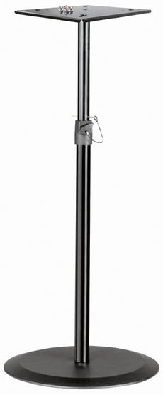 K&M 26740  - Diâmetro da base: 450 mm, Placa de rolamento: 245 x 205 mm, EAN: 4016842805419, Altura: de 950 a 1.430 mm, Ajuste de altura: parafuso de travamento e pino de segurança, Construção da perna: base re...