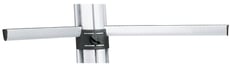 K&M 18855 Support arm set - anodized aluminum  - 18855 Conjunto de braço de suporte - alumínio anodizado, 