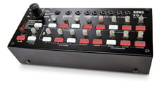 Korg SQ-1  - Sequenciador de passos compacto 2x8, Utilizável para MS-20 e muitos outros dispositivos, Modos diferentes de sequenciador como ordem, paralelo ou CV / duty, Modo de passo: portão ligado / desligado...