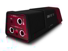 Line6 Sonic Port VX  B-Stock - O Line 6 Sonic Por VX é um interface de áudio portátil, com microfones incorporados, para levar todo o lado, Interface áudio 2-in/2-out com qualidade áudio de 24-bit/48kHz, Microfones estéreo e mon...