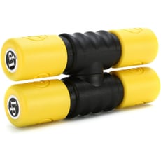 LP 441T-S Twist Shaker Soft  - Twist Shaker Soft, Cor: amarelo, Plástico, O Twist Shaker consiste em dois tubos de plástico entrelaçados, permitindo que os shakers sejam tocados com uma mão, A conexão entre os tubos possui um me...